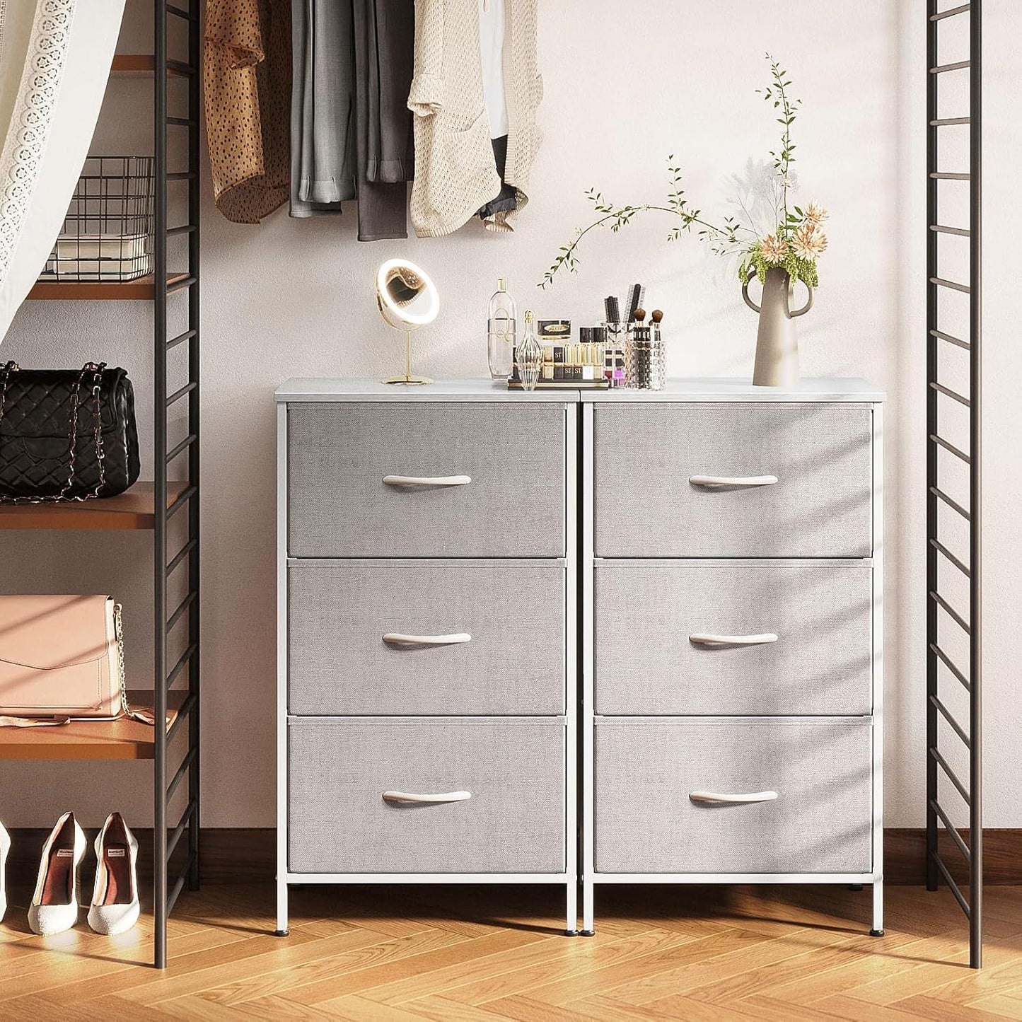 Dresser for Bedroom Nightstand Small Dresser Chest of Drawers End