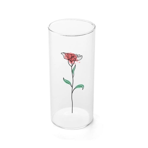 Cylinder Glass Cup Glass Vases