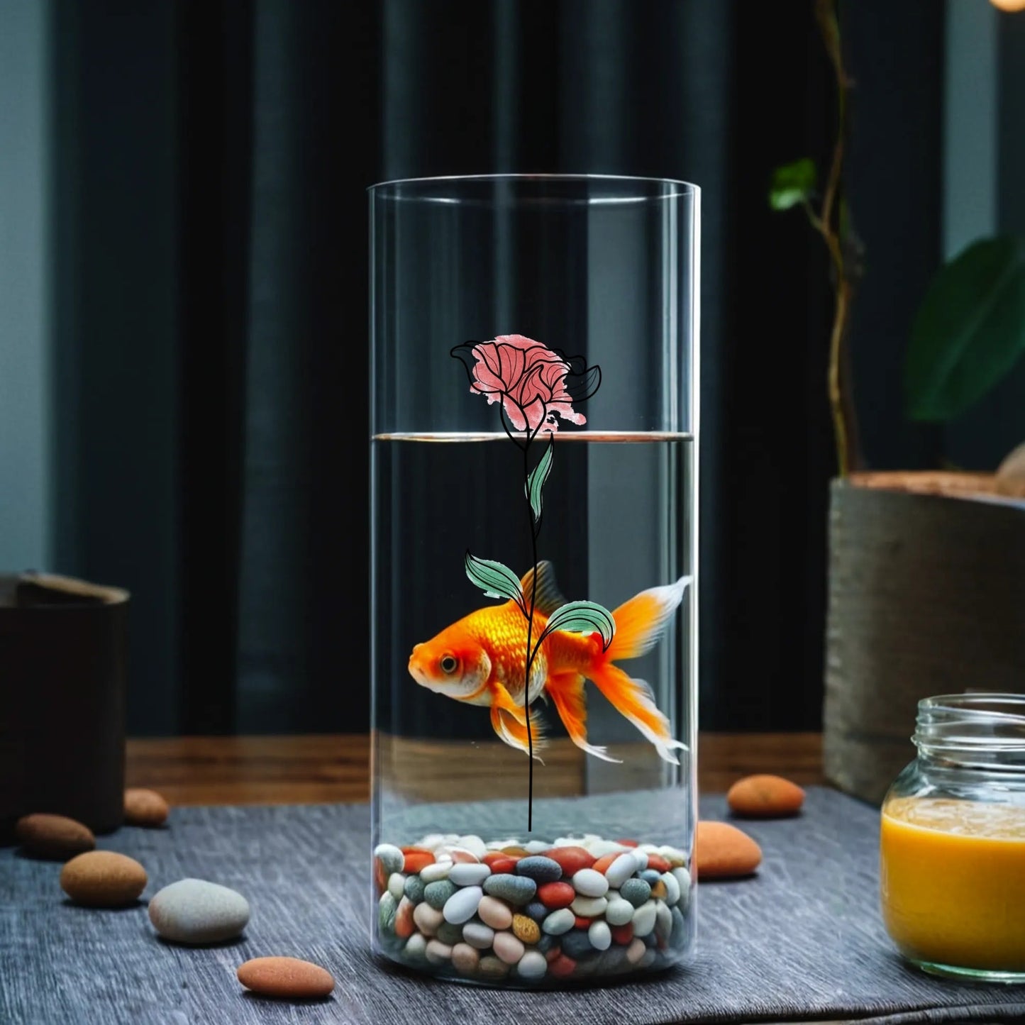 Cylinder Glass Cup Glass Vases