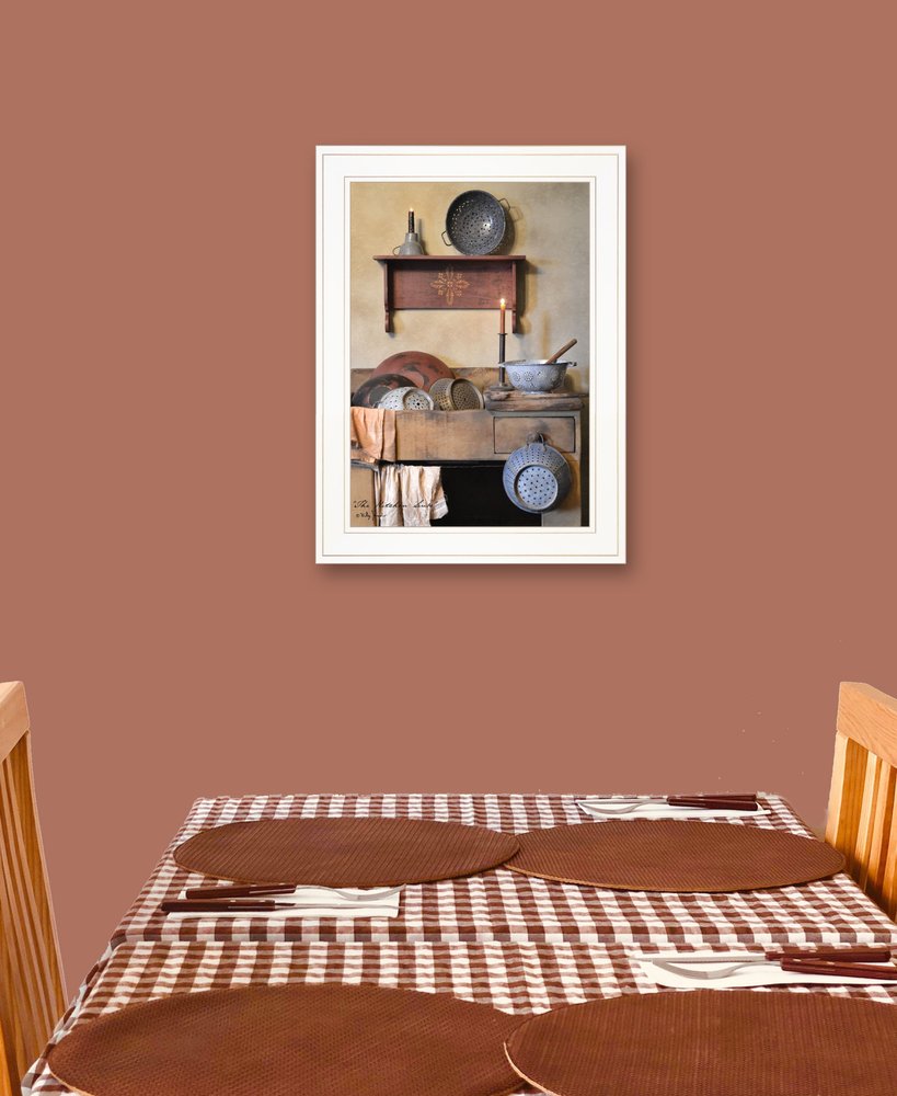 The Kitchen Sink 3 Black Framed Print Kitchen Wall Art