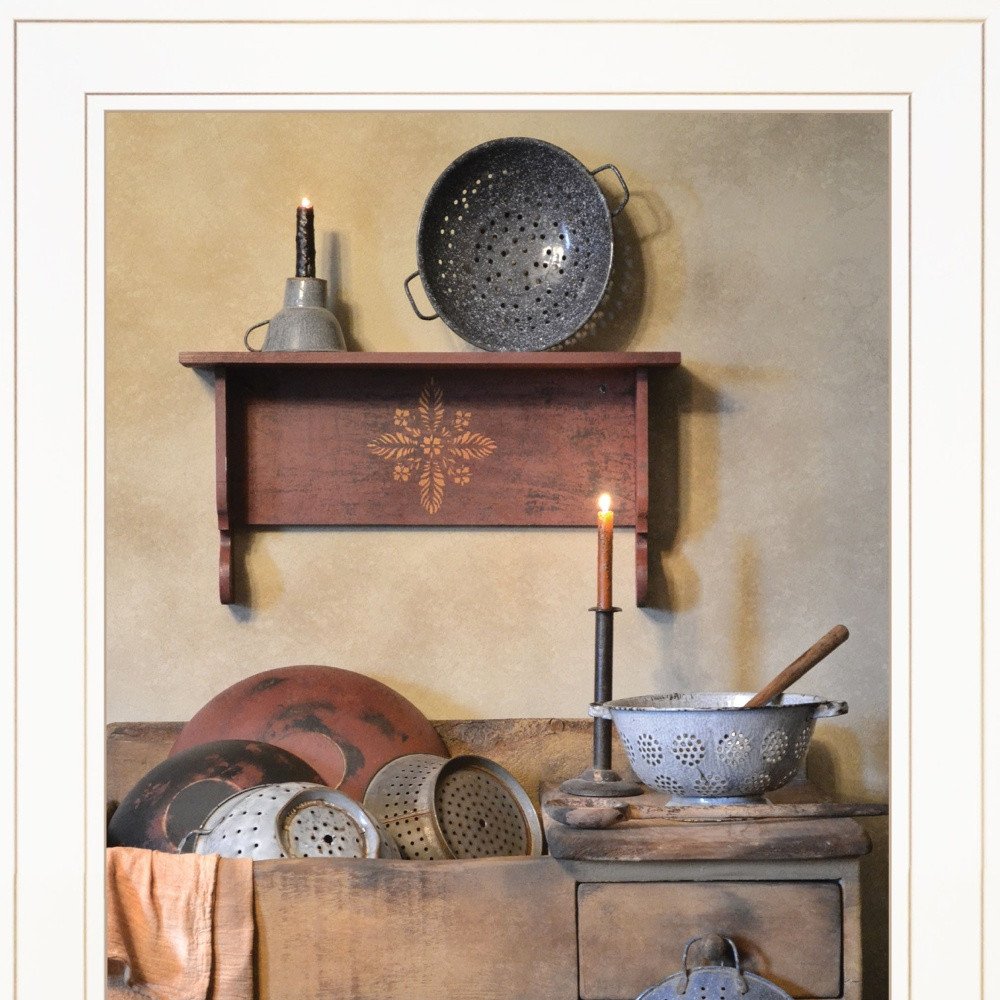 The Kitchen Sink 3 Black Framed Print Kitchen Wall Art