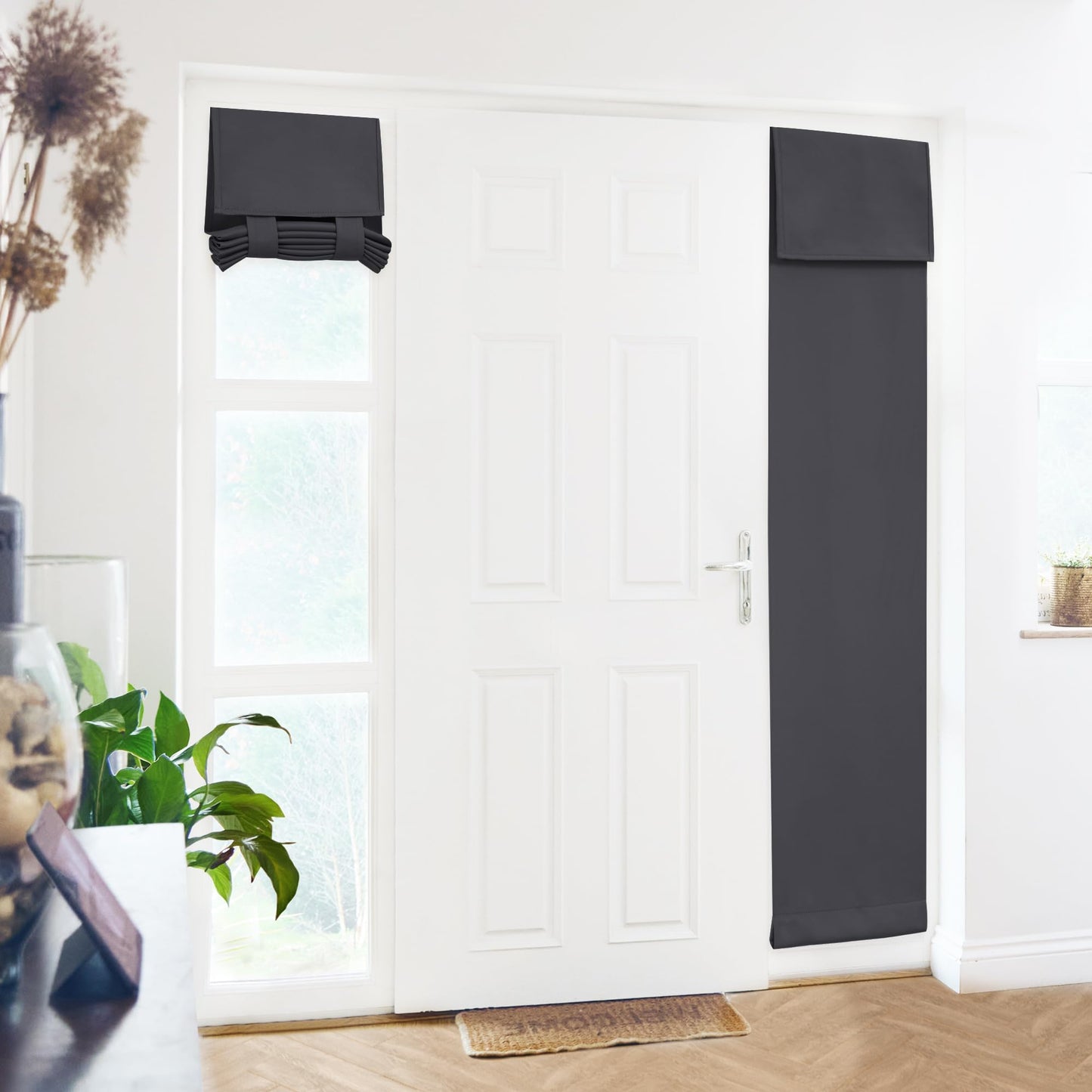 Affordable Blackout French Door Curtain, Thermal Insulated