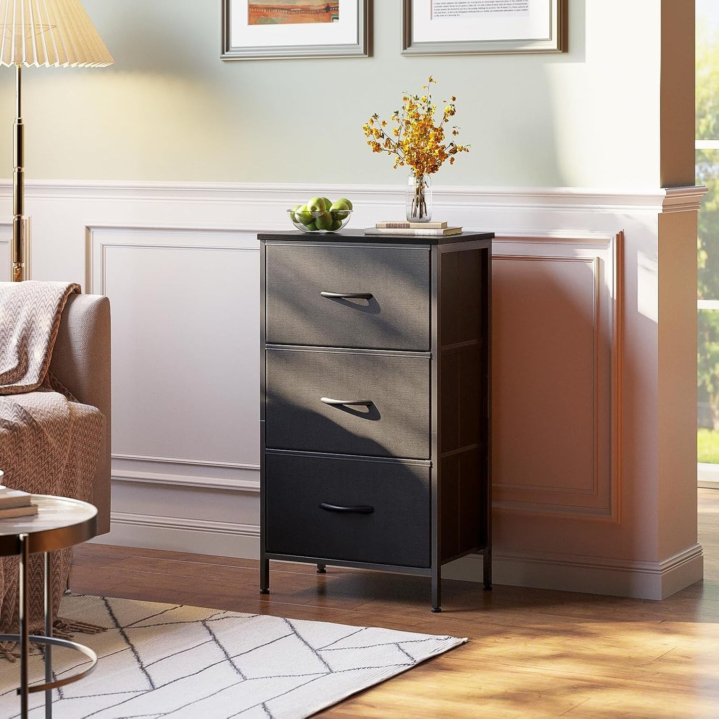 Dresser for Bedroom Nightstand Small Dresser Chest of Drawers End