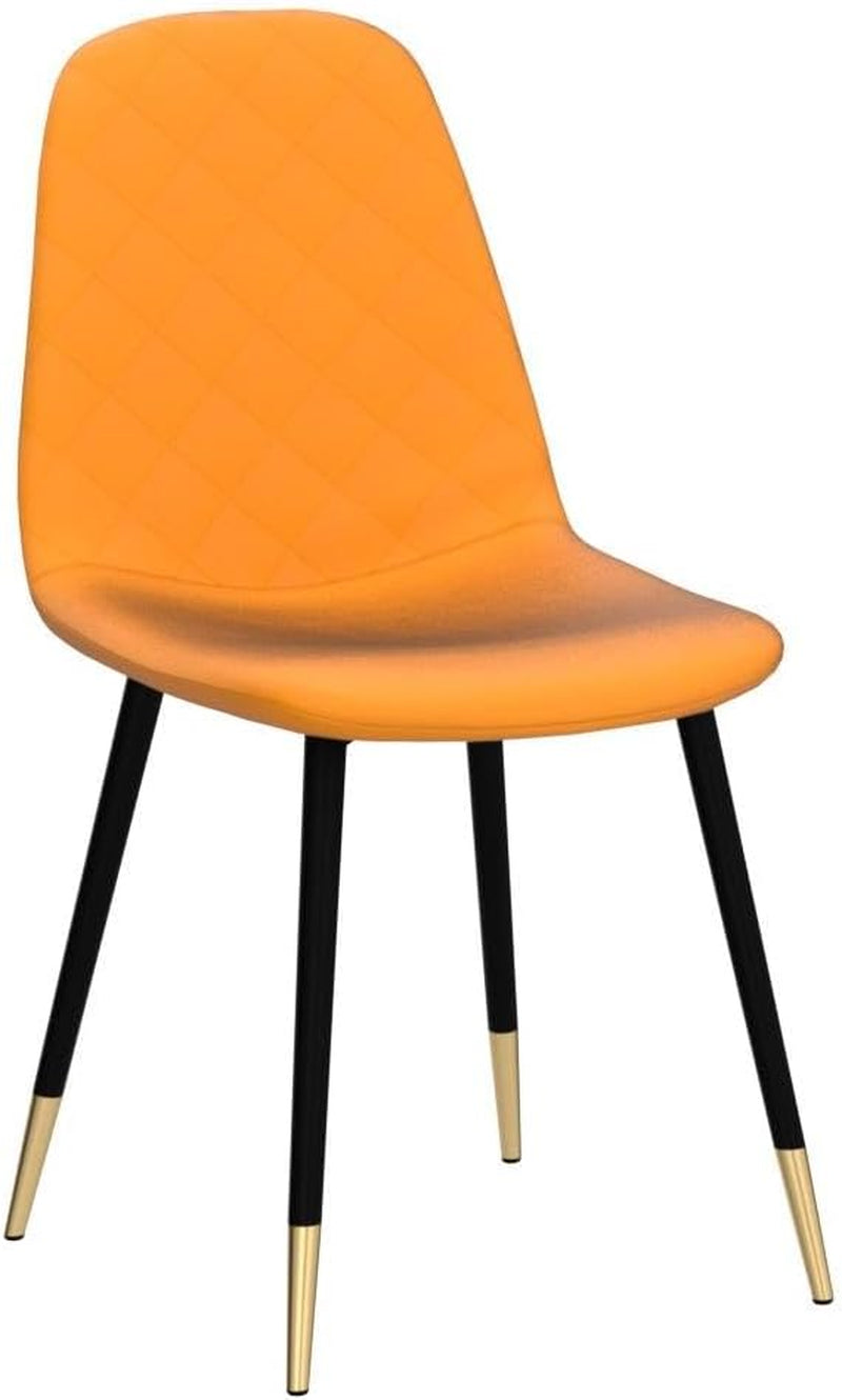 Velvet Dining Chairs Kitchen Plain Color Chair Upholstered Side Stools