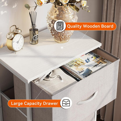 Dresser for Bedroom Nightstand Small Dresser Chest of Drawers End