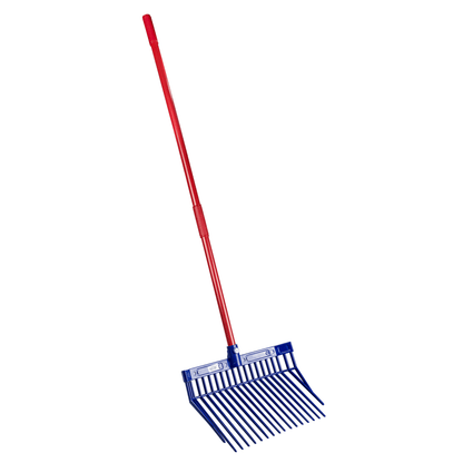 Gatsby 18 Tine Muck Fork with Red Metal Handle