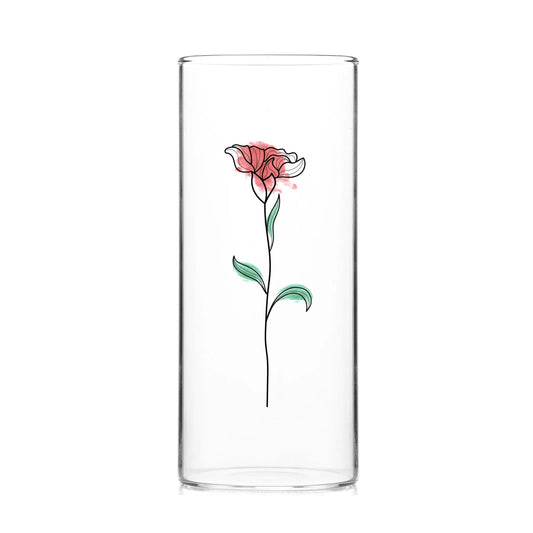 Cylinder Glass Cup Glass Vases