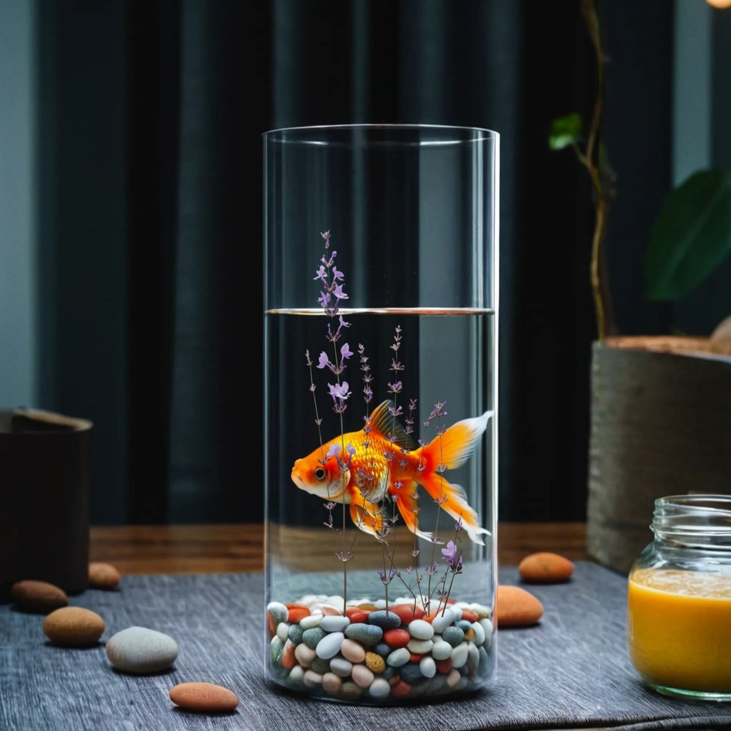 Personalised Cylinder Glass Cup Glass Vases with Name