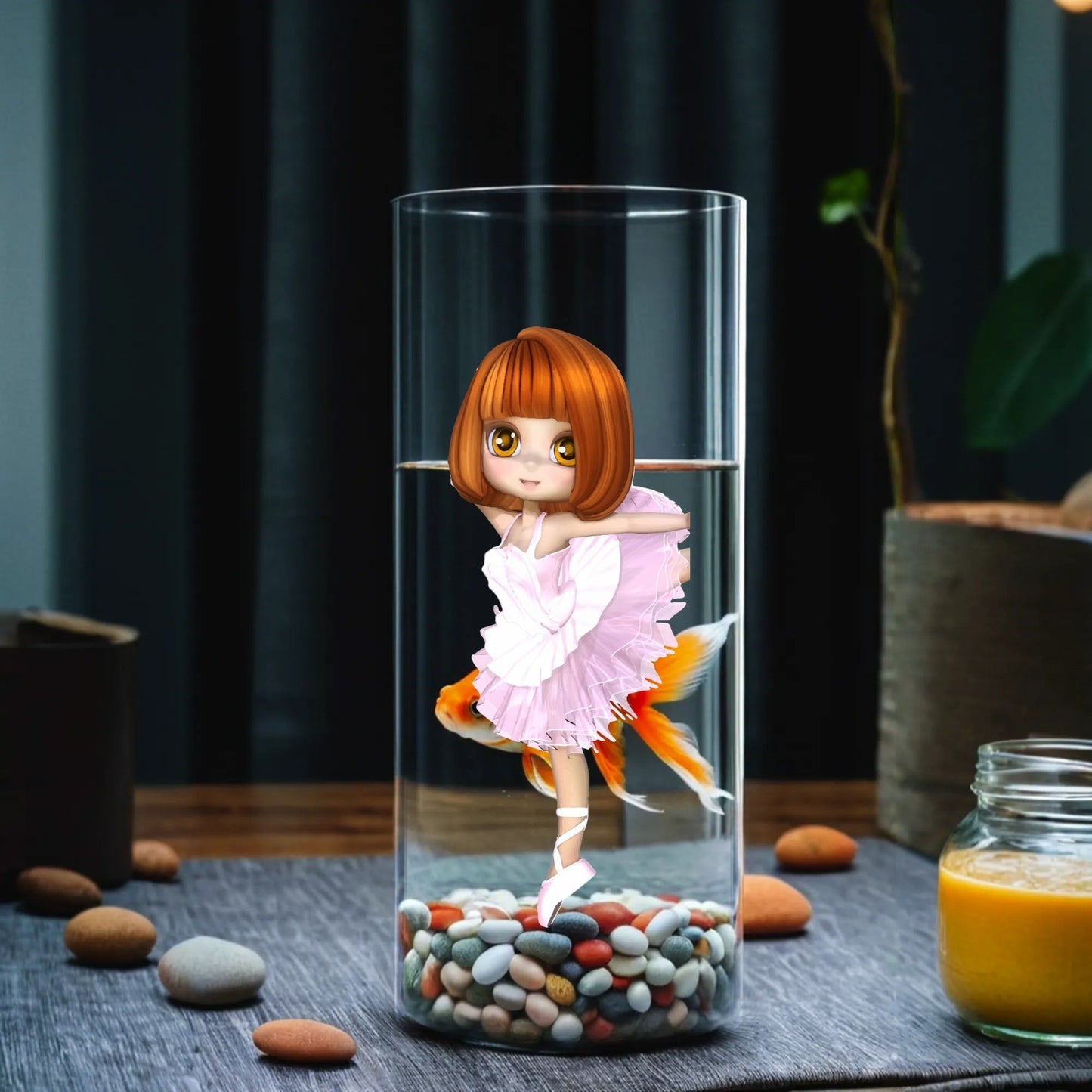 Cylinder Glass Cup Glass Vases