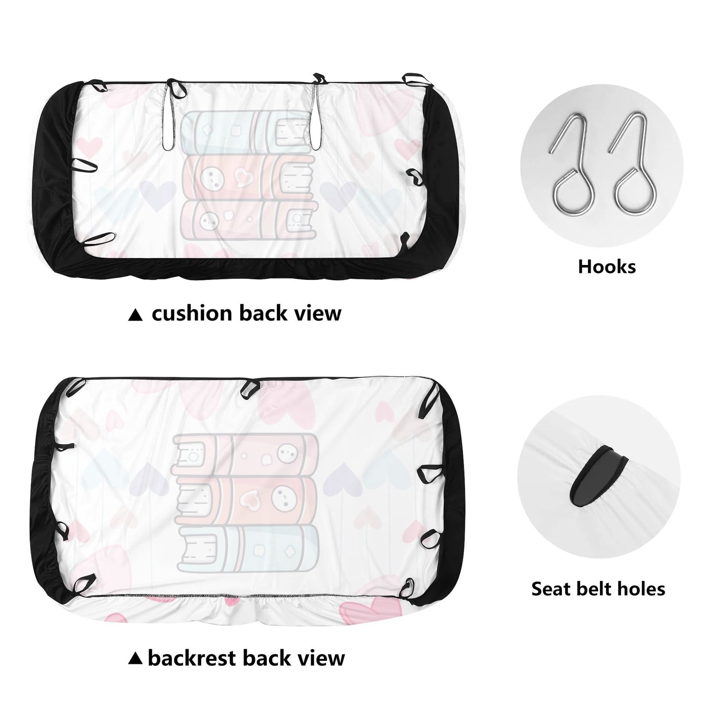 Book Soft and Lightweight Car Seat Covers