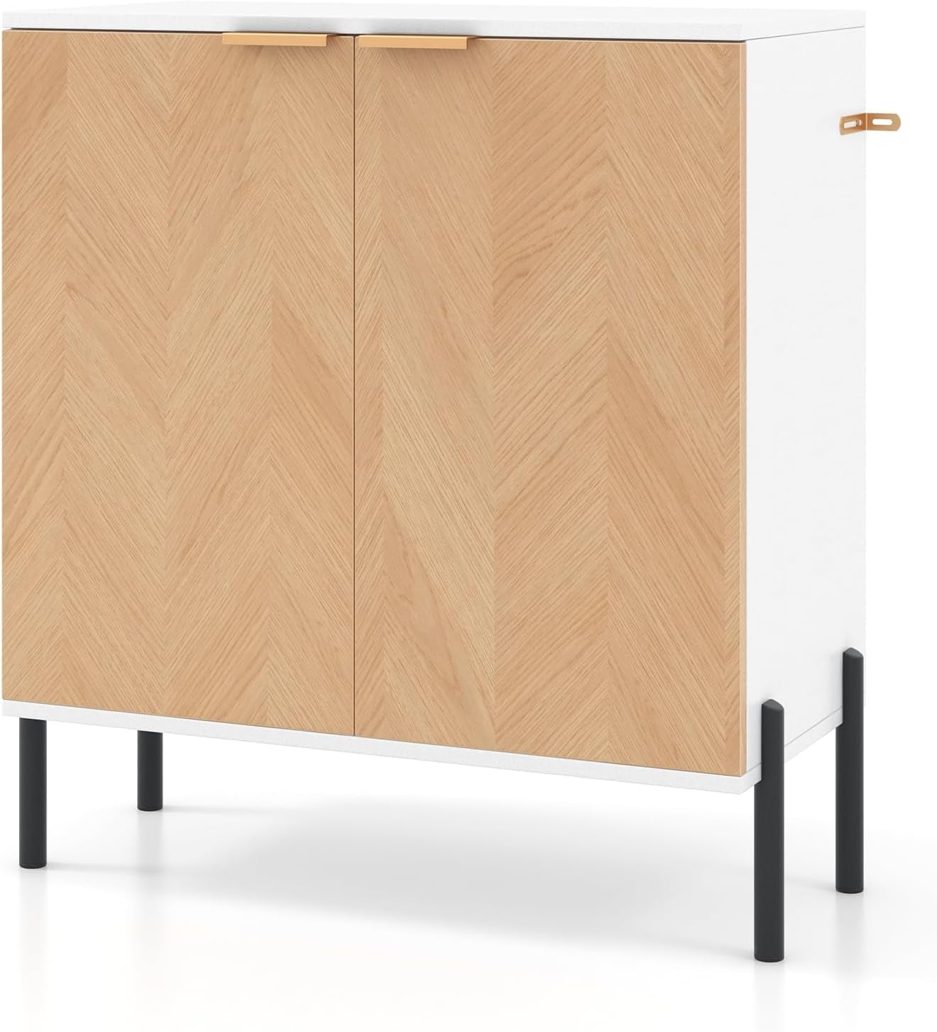 Buffet Cabinet with Storage, 2-Door Kitchen Sideboard with Storage
