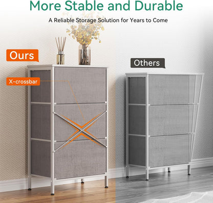 Dresser for Bedroom Nightstand Small Dresser Chest of Drawers End