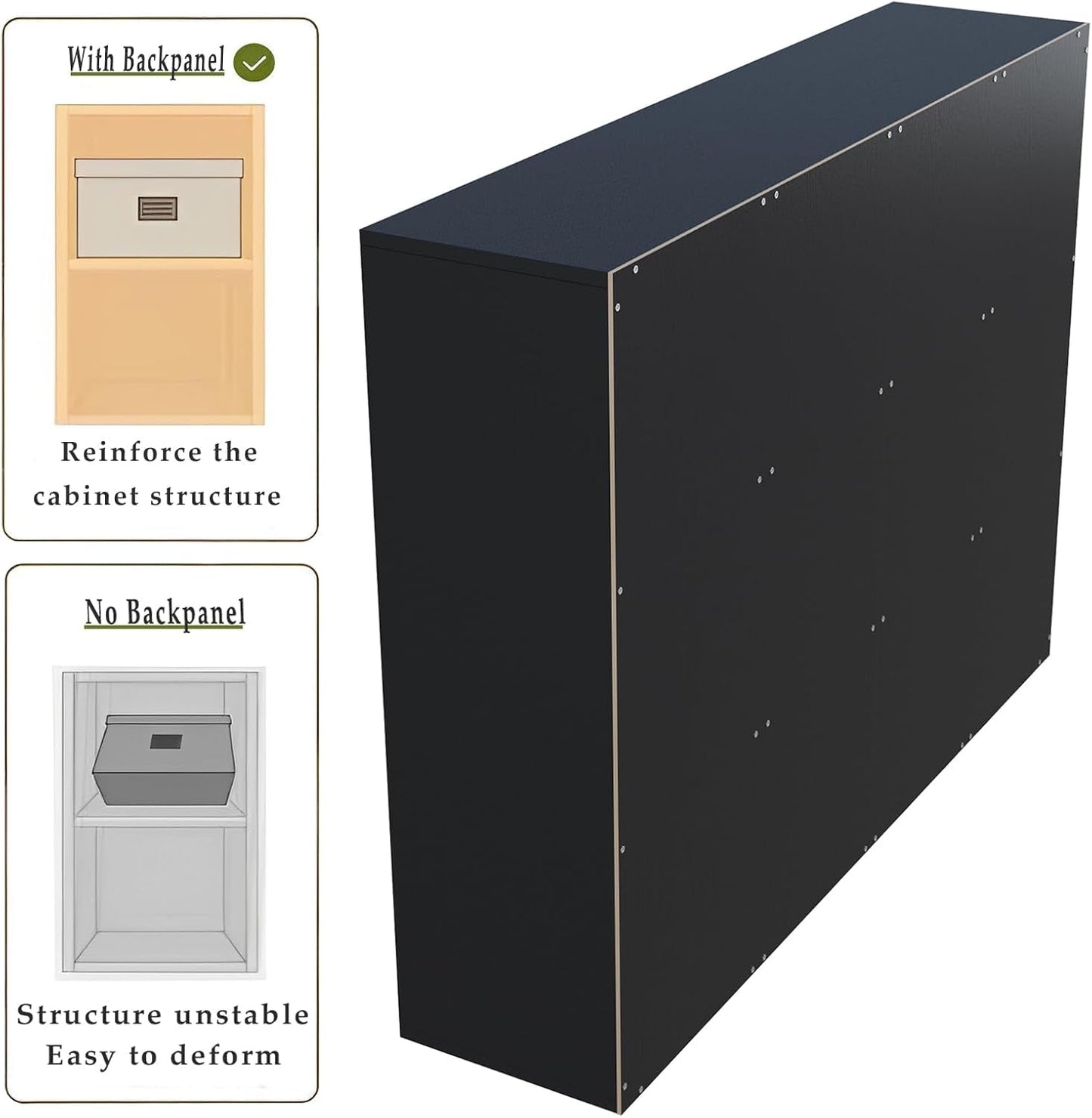 12-Cube Storage Shelf Bookcase - Wooden 3-Tier Floor Standing Open