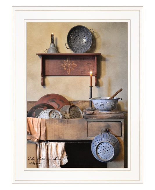 The Kitchen Sink 3 Black Framed Print Kitchen Wall Art