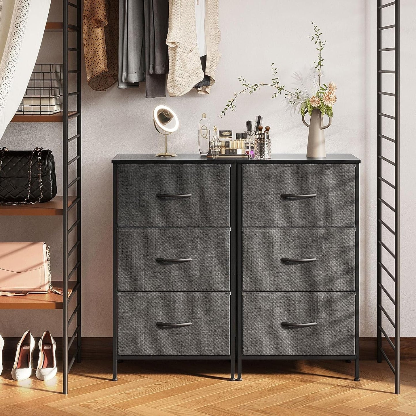 Dresser for Bedroom Nightstand Small Dresser Chest of Drawers End