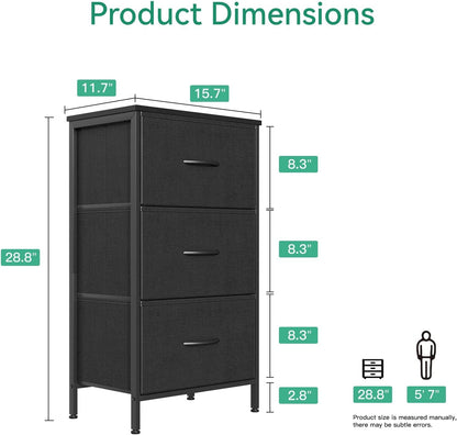 Dresser for Bedroom Nightstand Small Dresser Chest of Drawers End