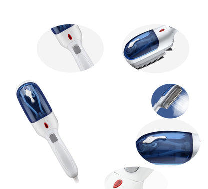 Handheld mini steam hung ironing machine portable cleaning dry