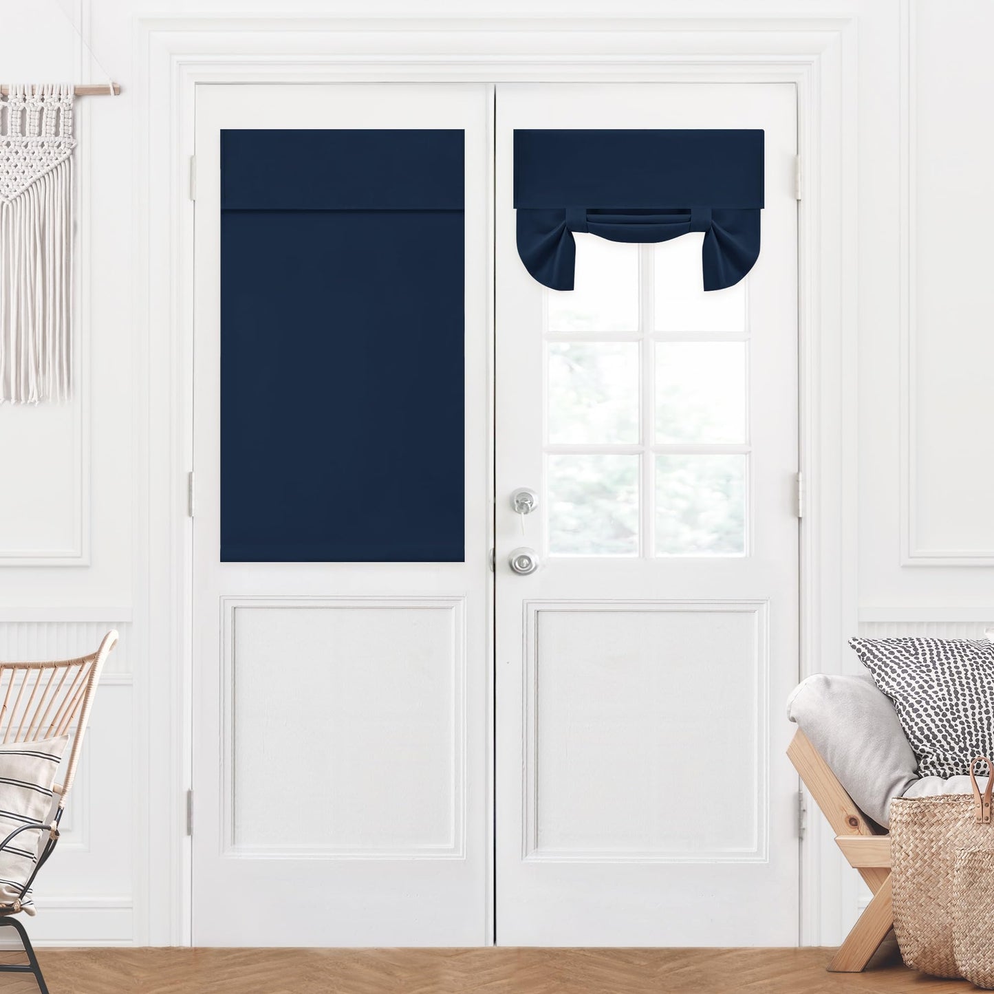 Affordable Blackout French Door Curtain, Thermal Insulated
