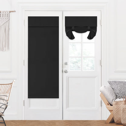 Affordable Blackout French Door Curtain, Thermal Insulated