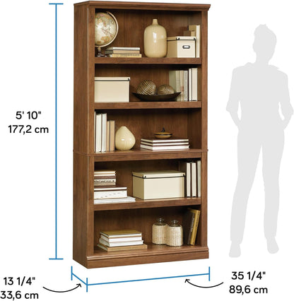 Miscellaneous Storage 5 Split Bookcase/Book Shelf, L: 35.28" X W: