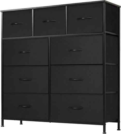 Dresser for Bedroom, Storage Organizer with 9 Drawers, Chest of