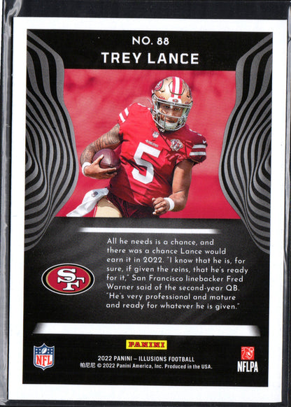 Trey Lance San Francisco 49ers #88 - 2022 Panini