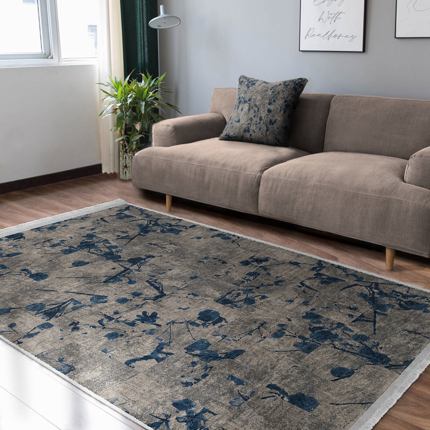 Living Room Washable Area Rug | Homeezone