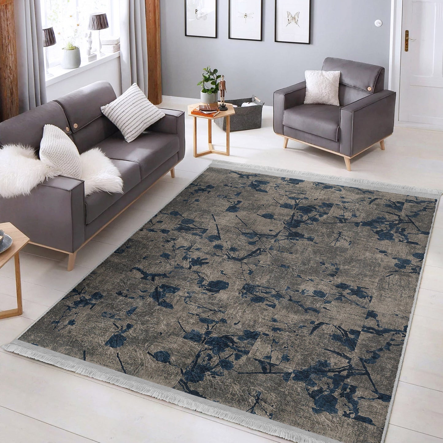 Living Room Washable Area Rug | Homeezone