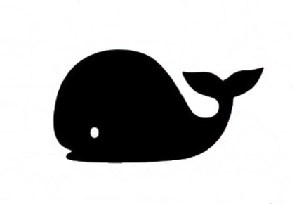 Whale - Metal Wall Art