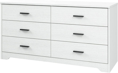 Dresser for Bedroom with 5/6 Drawers, Wooden Chest of Drawers, Storage