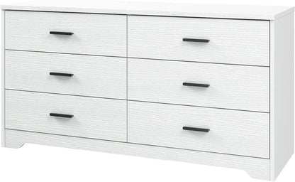 Dresser for Bedroom with 5/6 Drawers, Wooden Chest of Drawers, Storage