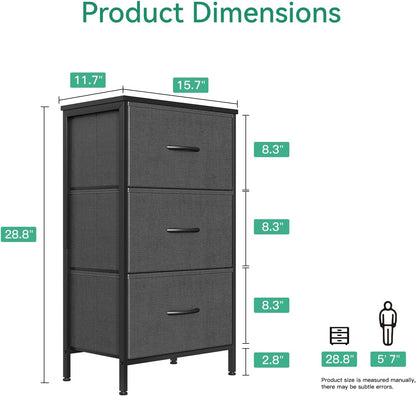 Dresser for Bedroom Nightstand Small Dresser Chest of Drawers End