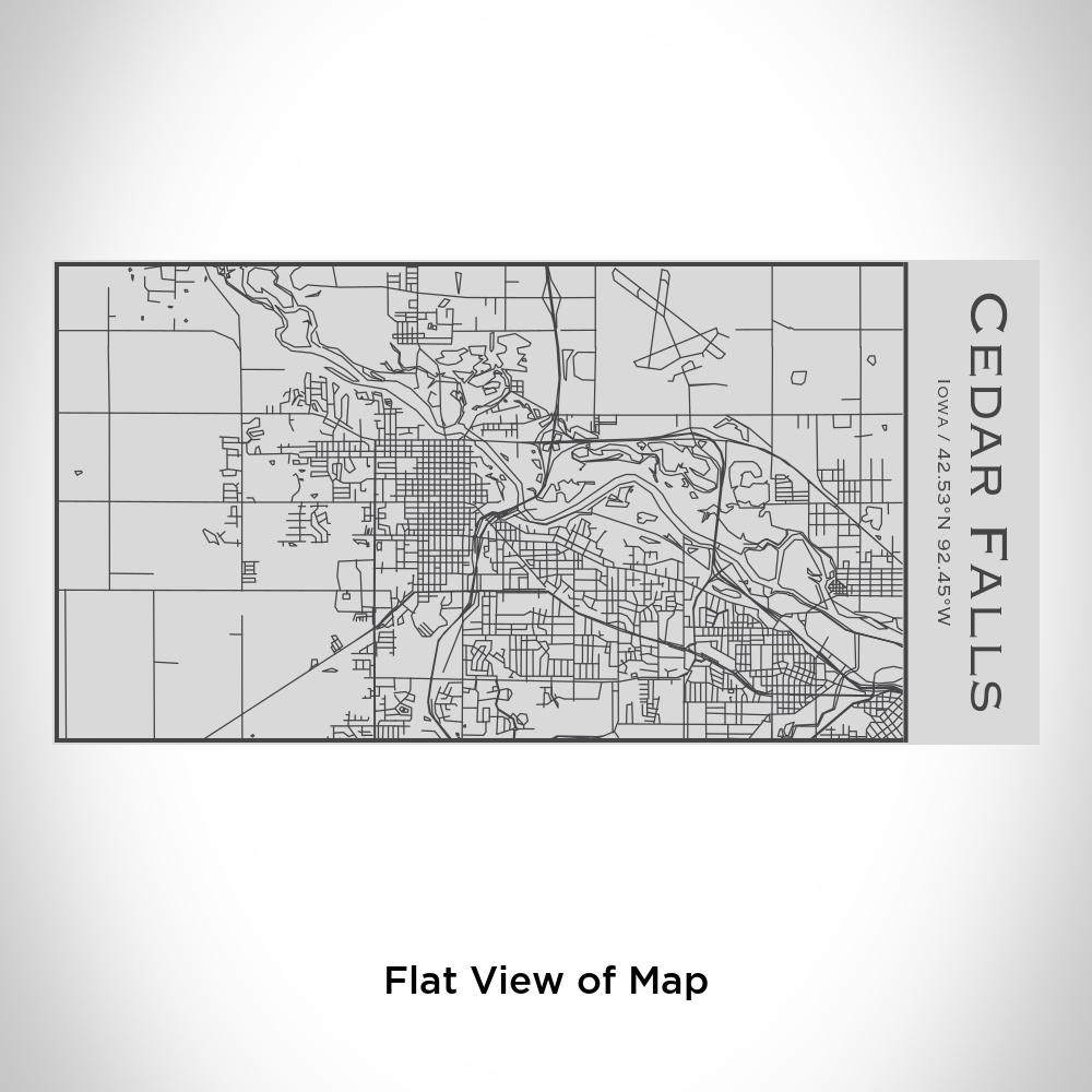 Cedar Falls - Iowa Map Insulated Bottle