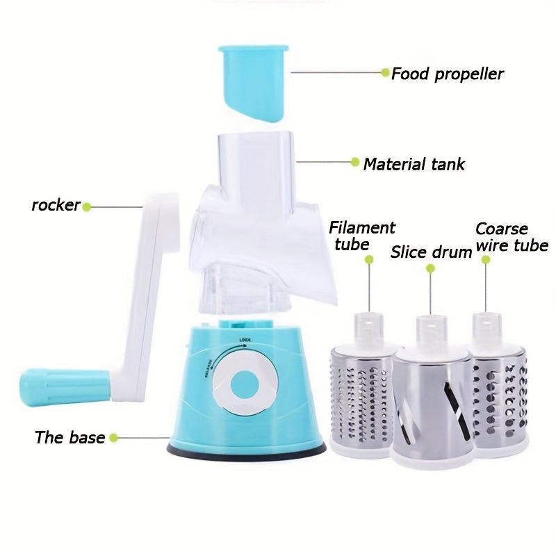 Multifunctional Portable Vegetable Cutter  Shredder Tool