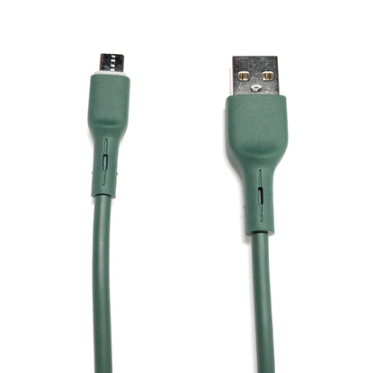electroVine | Micro USB Cable with Realistic Large Ivy Leaves