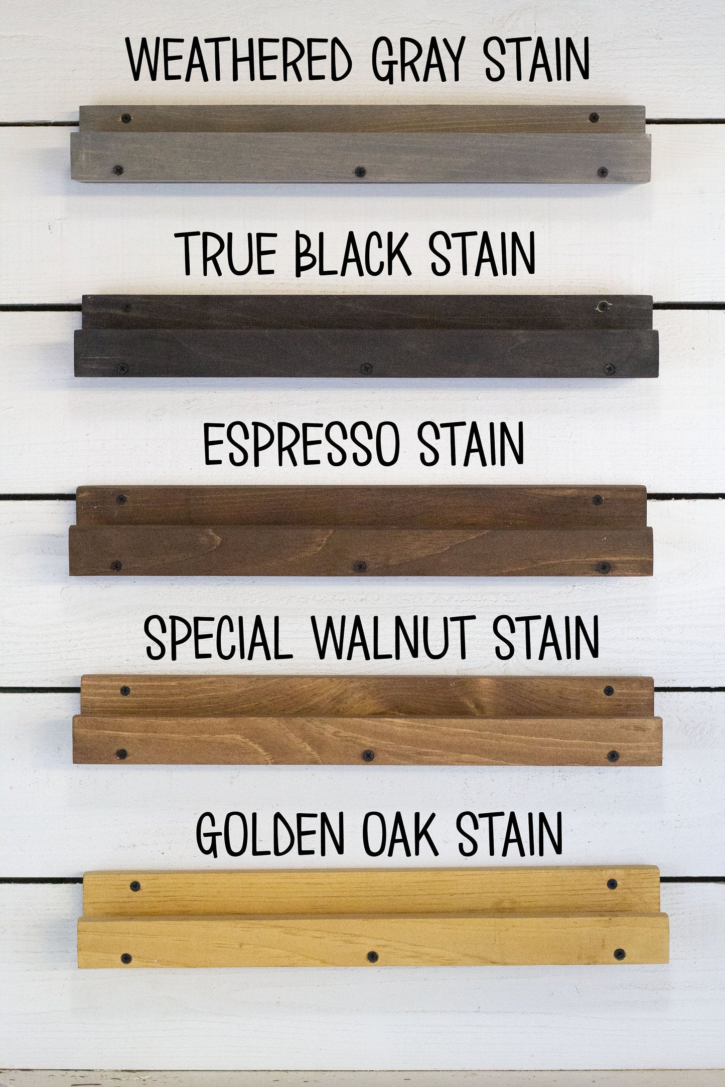 Solid Wood Bathroom Shelf with Towel Hooks